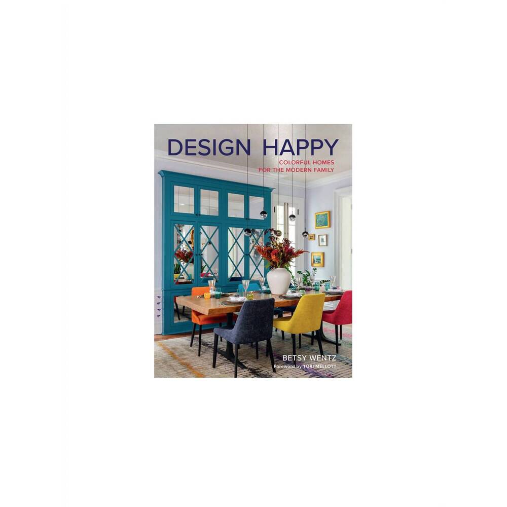 NEW GIBBS SMITH design happy in blue multi